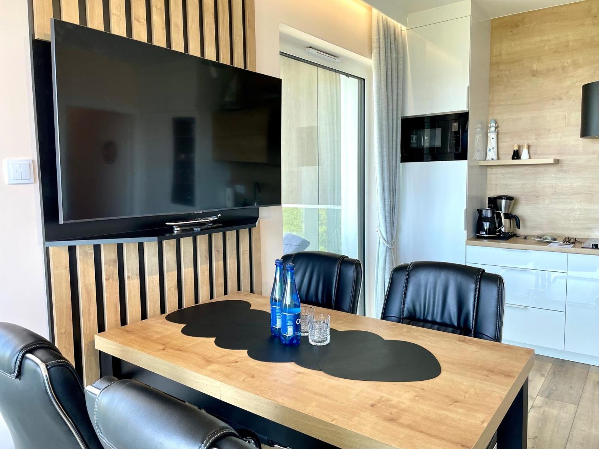 Perlowa Przystan - Apartamenty Komfort Widok Na Morze, Parking Sianozety Exterior foto